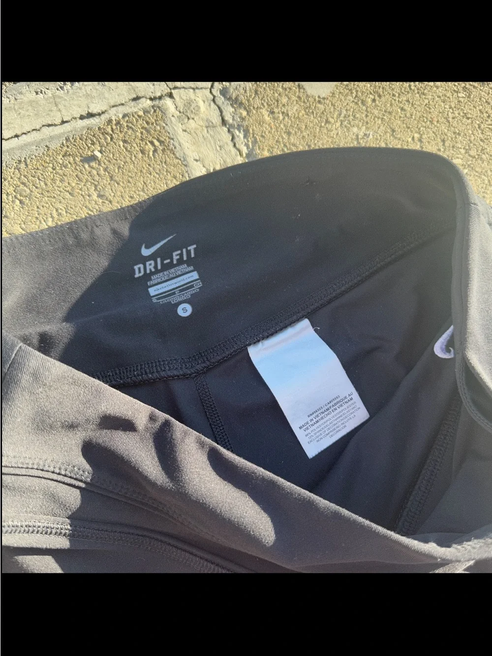 Y2K Nike Black Flare Leggings